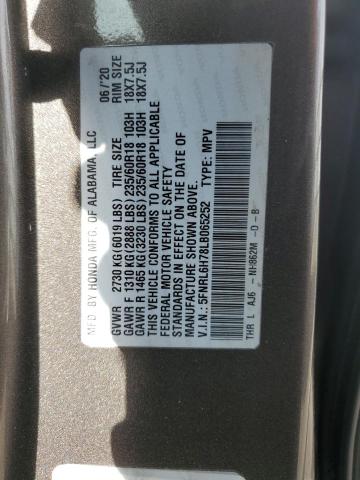 2020 HONDA ODYSSEY EX - 5FNRL6H78LB065252