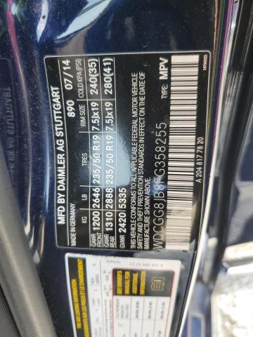 2015 MERCEDES-BENZ GLK 350 4M - WDCGG8JB8FG358255