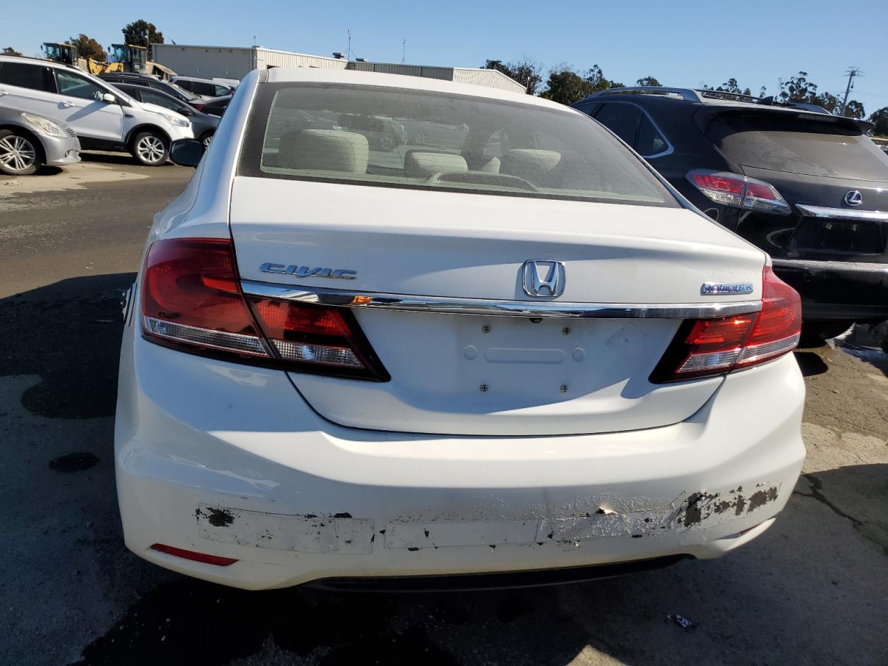 19XFB5F53DE000365 2013 Honda Civic Natural Gas