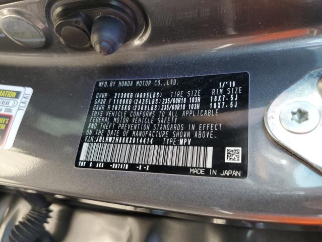 2019 HONDA CR-V EXL - JHLRW2H86KX014414