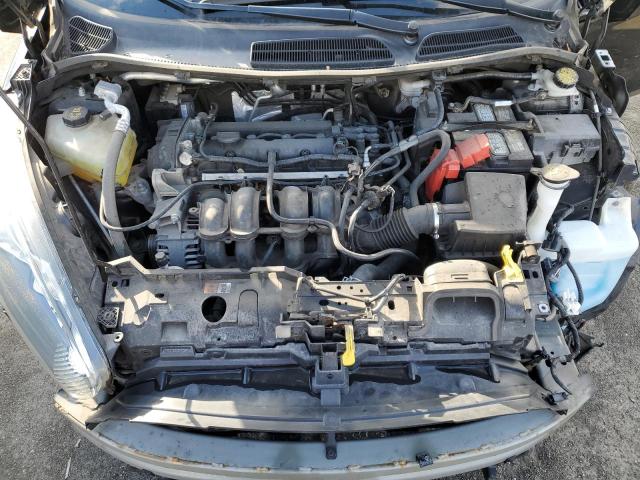 Lot #2445798374 2017 FORD FIESTA SE salvage car