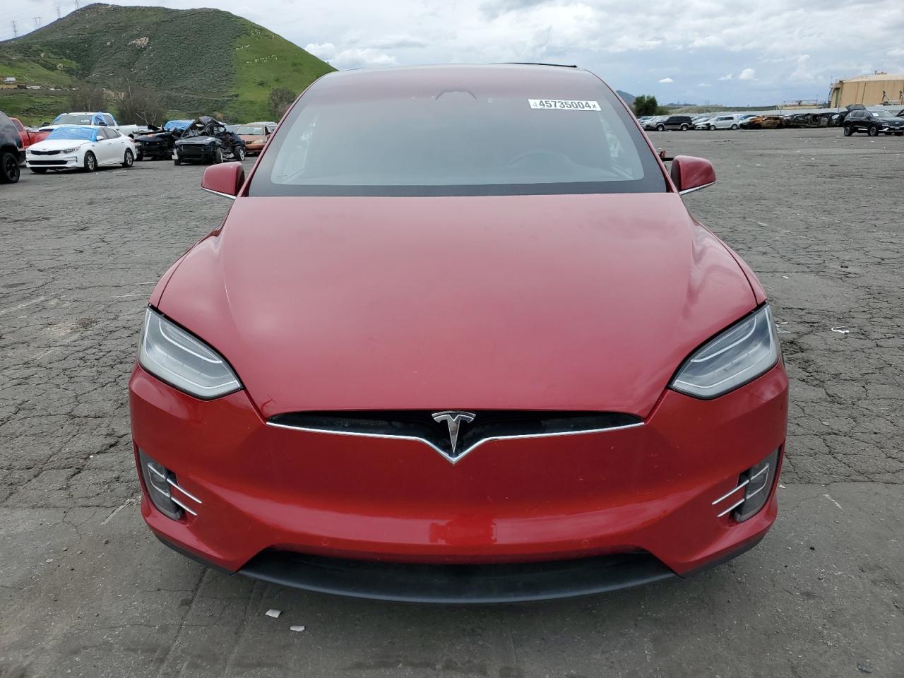 5YJXCBE25GF023734 TESLA MODEL X 2016