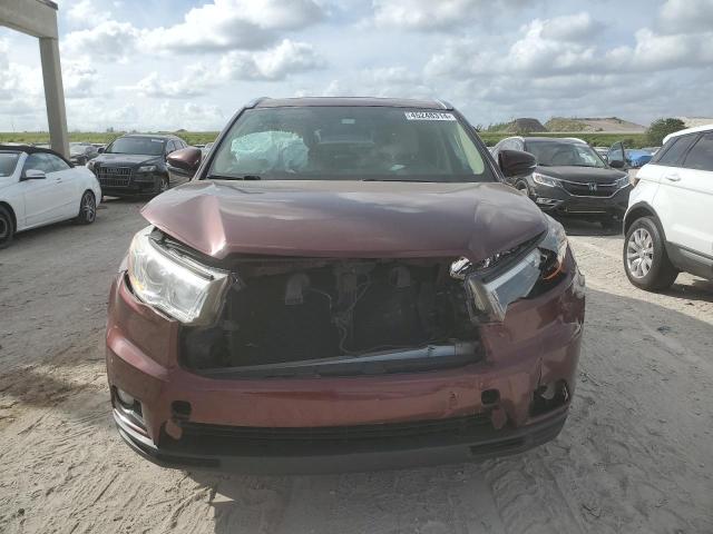 VIN 5TDKKRFH3ES013219 2014 Toyota Highlander, Xle no.5