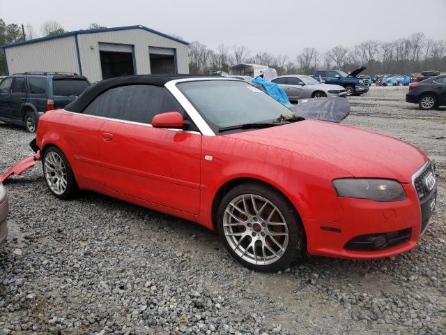 2008 Audi A4 S-Line 2.0T Cabriolet VIN: WAUBF48HX8K014297 Lot: 45080814