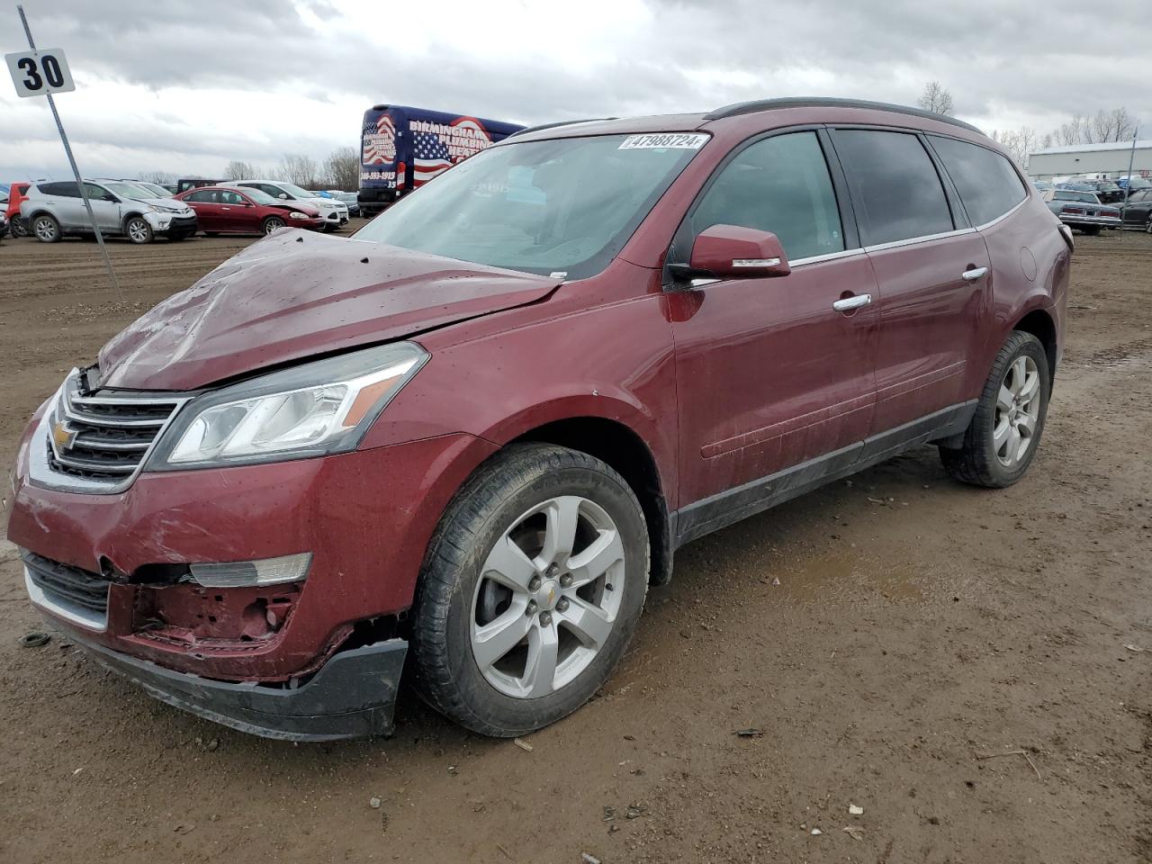 1GNKRGKDXHJ173092 CHEVROLET TRAVERSE 2017