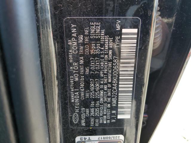 2019 HYUNDAI TUCSON SE - KM8J2CA48KU006587