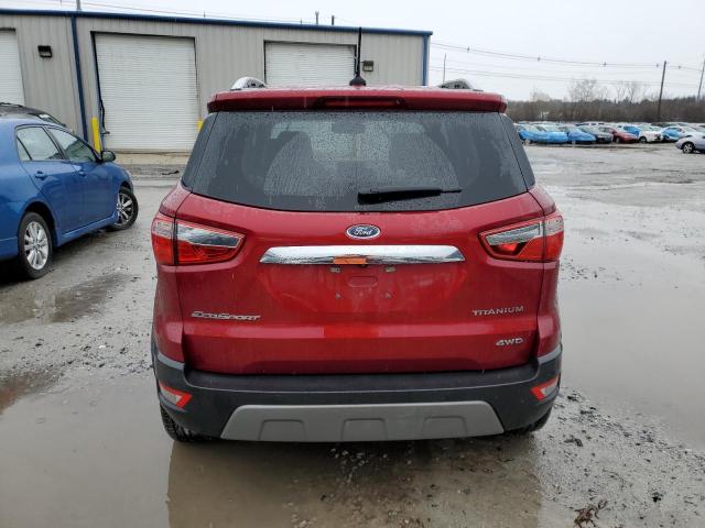 2021 FORD ECOSPORT T - MAJ6S3KL3MC411500
