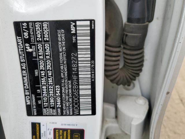 2017 MERCEDES-BENZ GLC 43 4MA - WDC0G6EB9HF148272