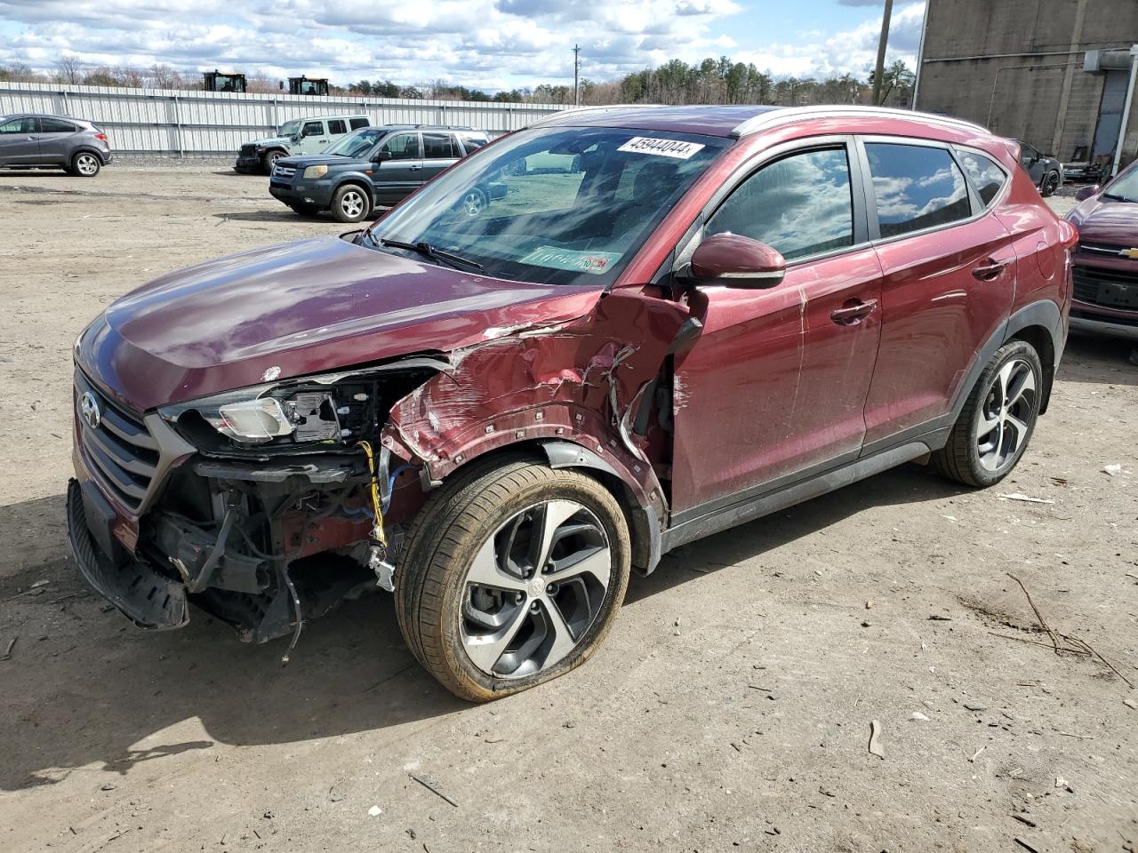 KM8J3CA24GU186959 2016 Hyundai Tucson Limited