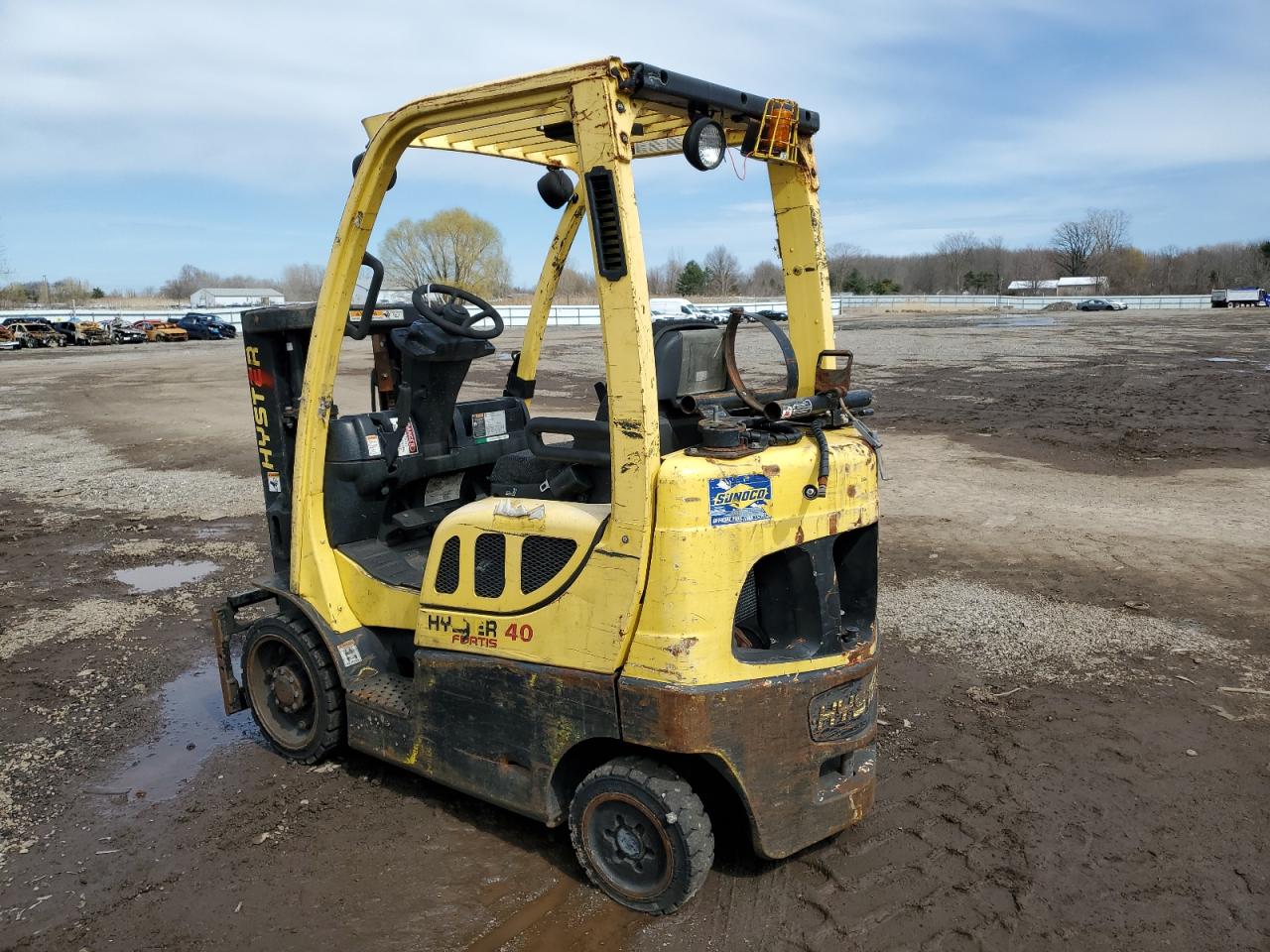 Lot #3240355936 2007 HYST FORKLIFT