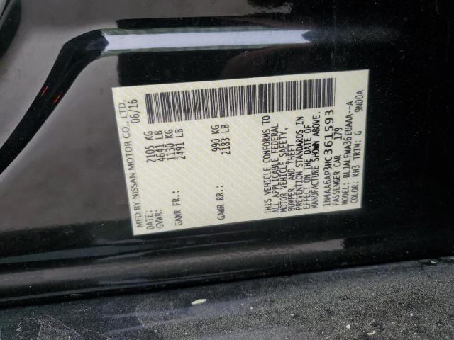 2017 NISSAN MAXIMA 3.5 - 1N4AA6AP3HC361593