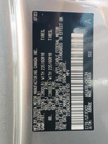 2024 LEXUS NX 250 BAS 2T2ADCAZXRC010105