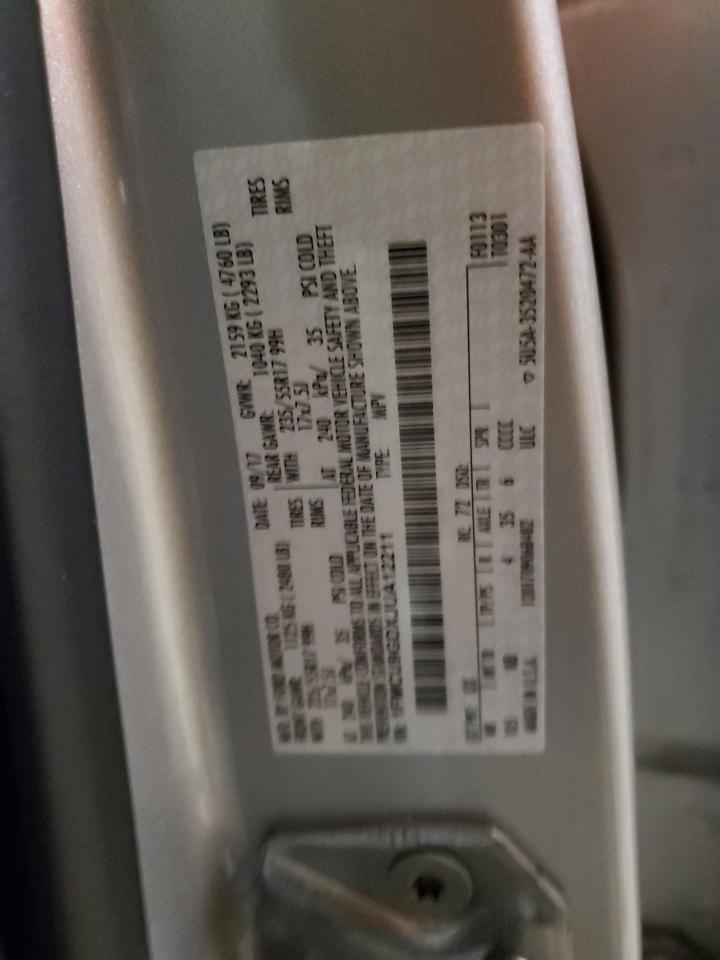 1FMCU9GDXJUA12211 FORD ESCAPE 2018