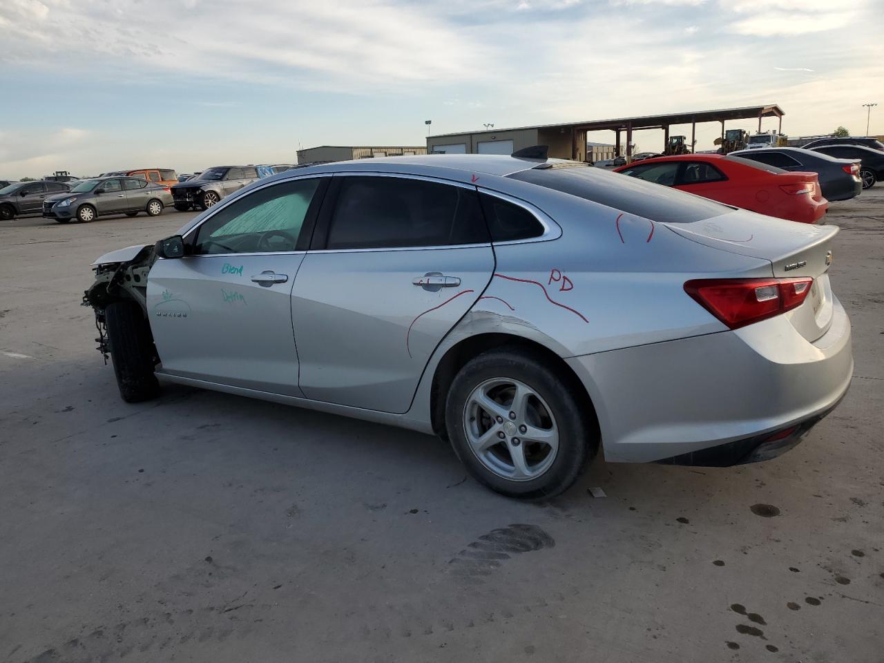 1G1ZB5ST0HF159432 2017 Chevrolet Malibu Ls