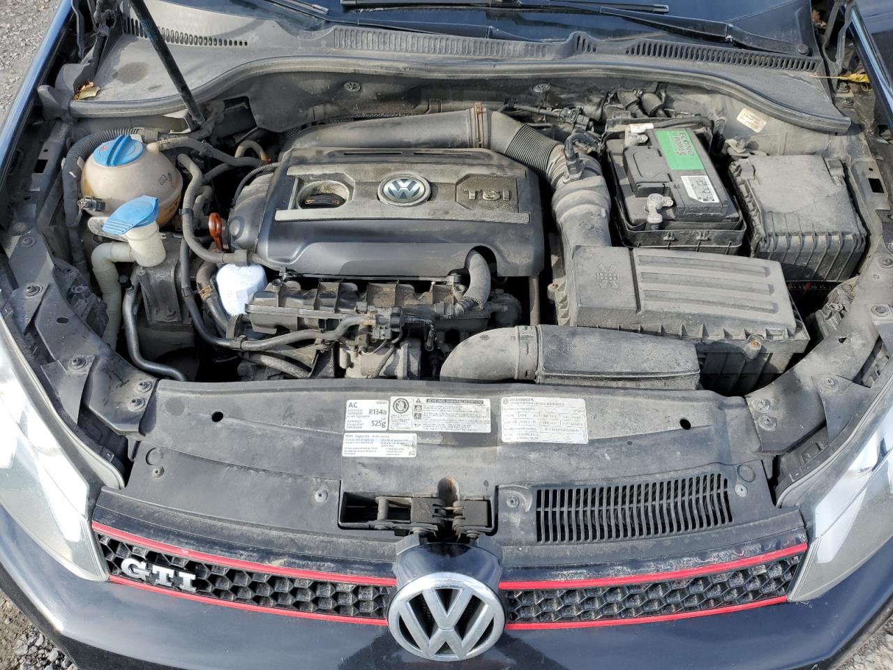 2012 Volkswagen Gti vin: WVWHV7AJ1CW038147