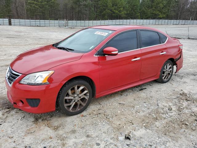 Lot #2487312753 2015 NISSAN SENTRA S salvage car