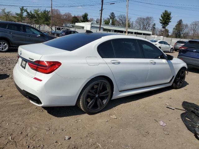 Lot #2452905513 2016 BMW 750 XI salvage car