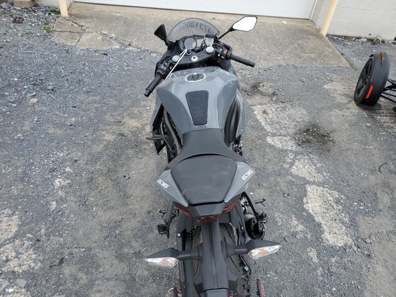 2019 Kawasaki Ninja ZX-6R at PA - Grantville, Copart lot 47313054 