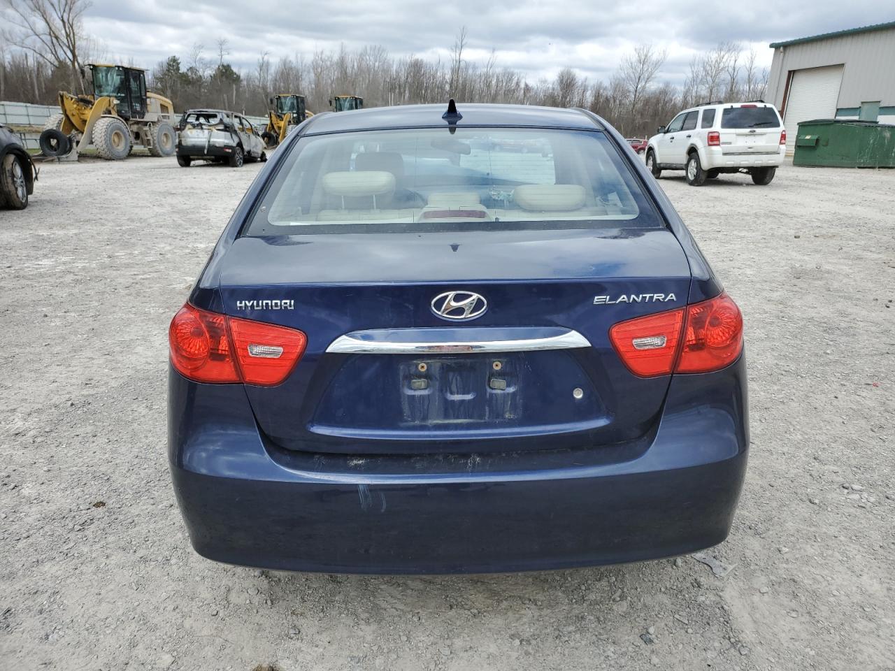 KMHDU4AD8AU868963 2010 Hyundai Elantra Blue