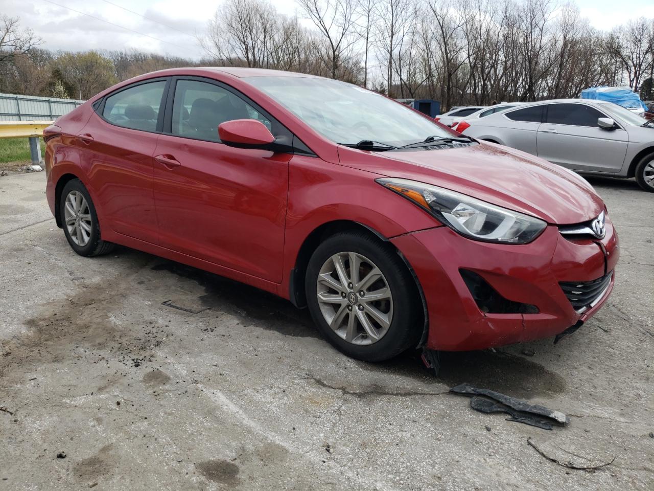 Lot #2512410102 2016 HYUNDAI ELANTRA SE