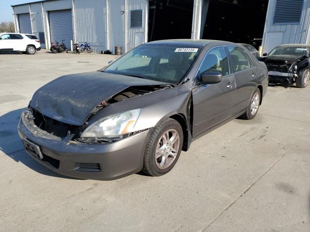 Lot #2421311153 2007 HONDA ACCORD EX salvage car