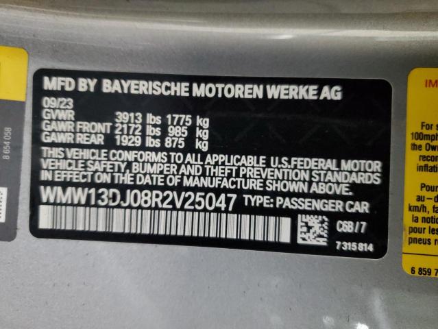 2024 MINI COOPER SE WMW13DJ08R2V25047