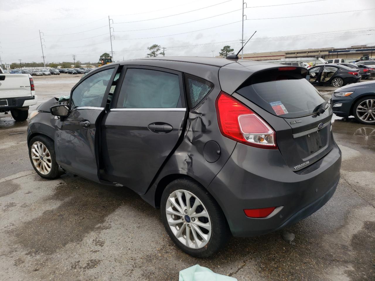 2017 Ford Fiesta Titanium vin: 3FADP4FJ9HM145752