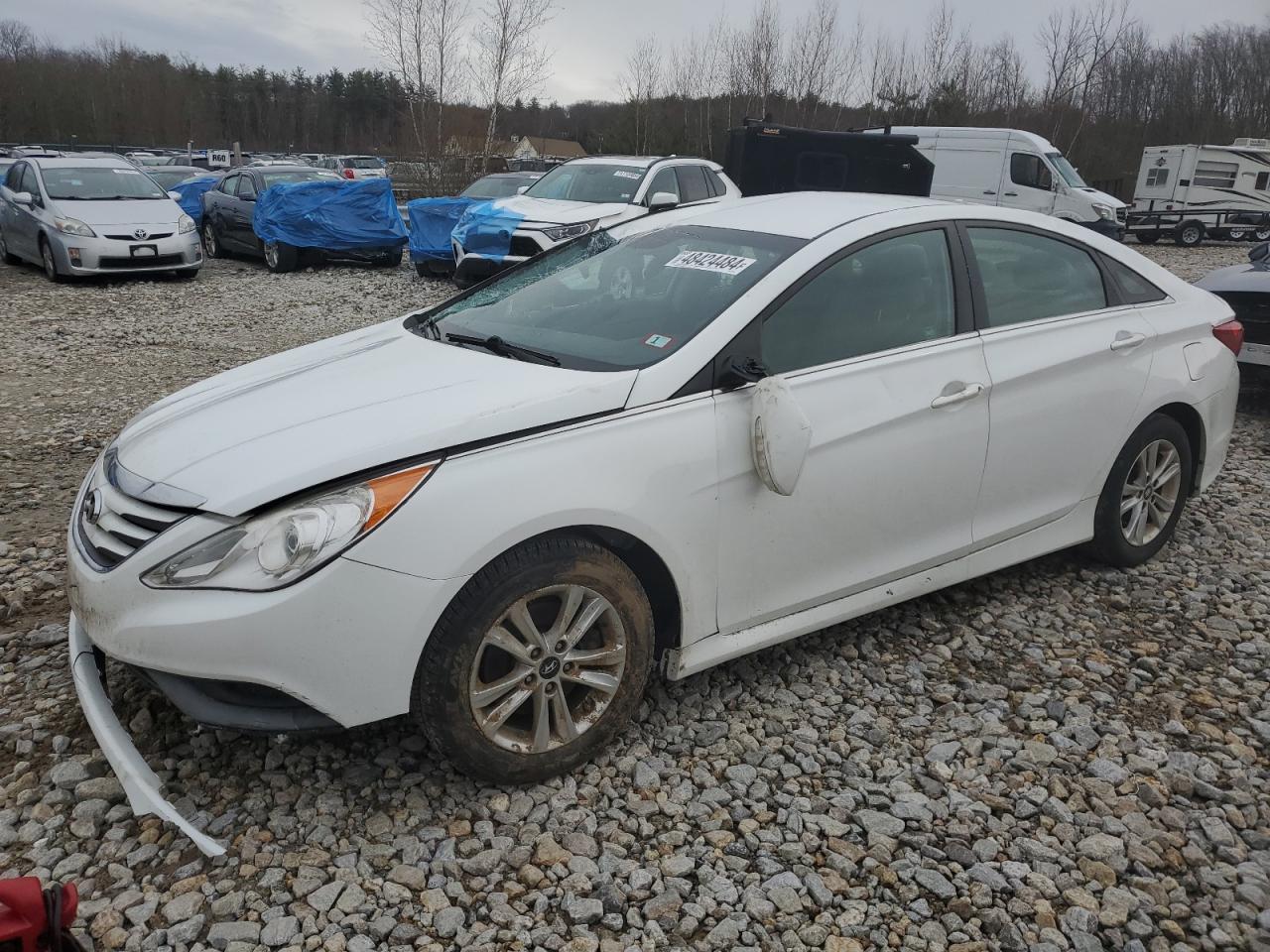 2014 Hyundai Sonata Gls vin: 5NPEB4AC5EH817121