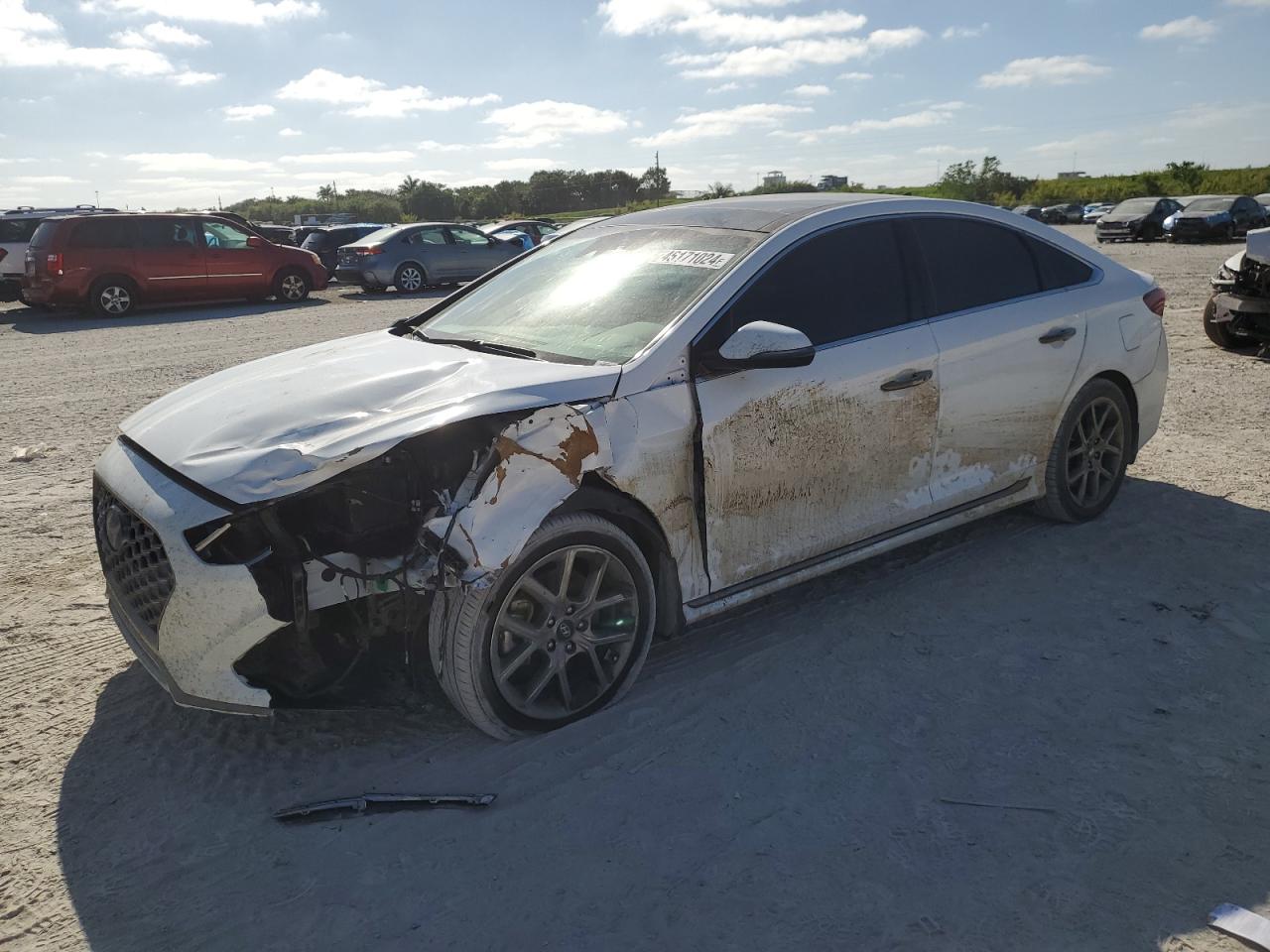 5NPE34AB0JH727227 2018 Hyundai Sonata Sport