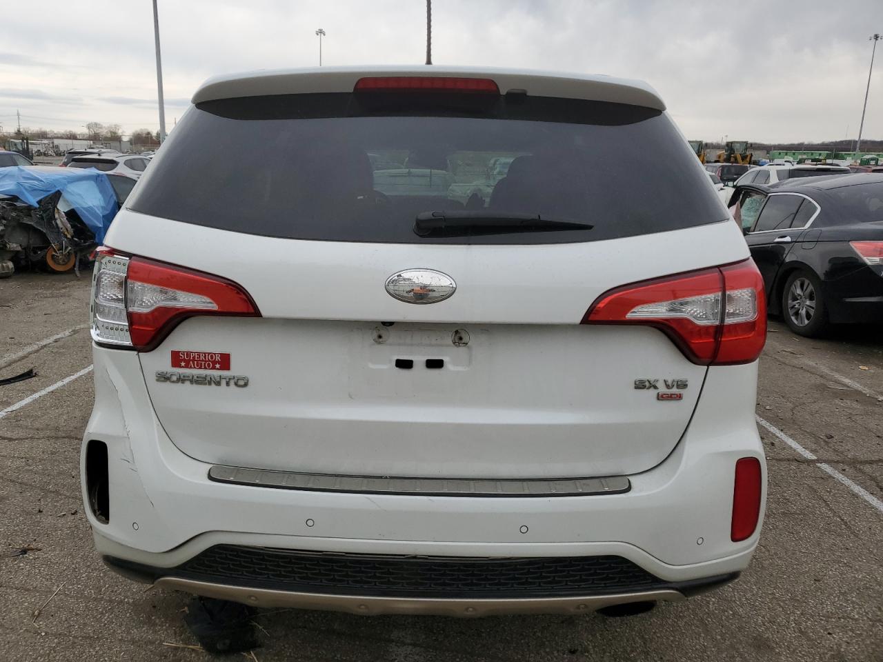 5XYKW4A70FG562218 2015 Kia Sorento Sx