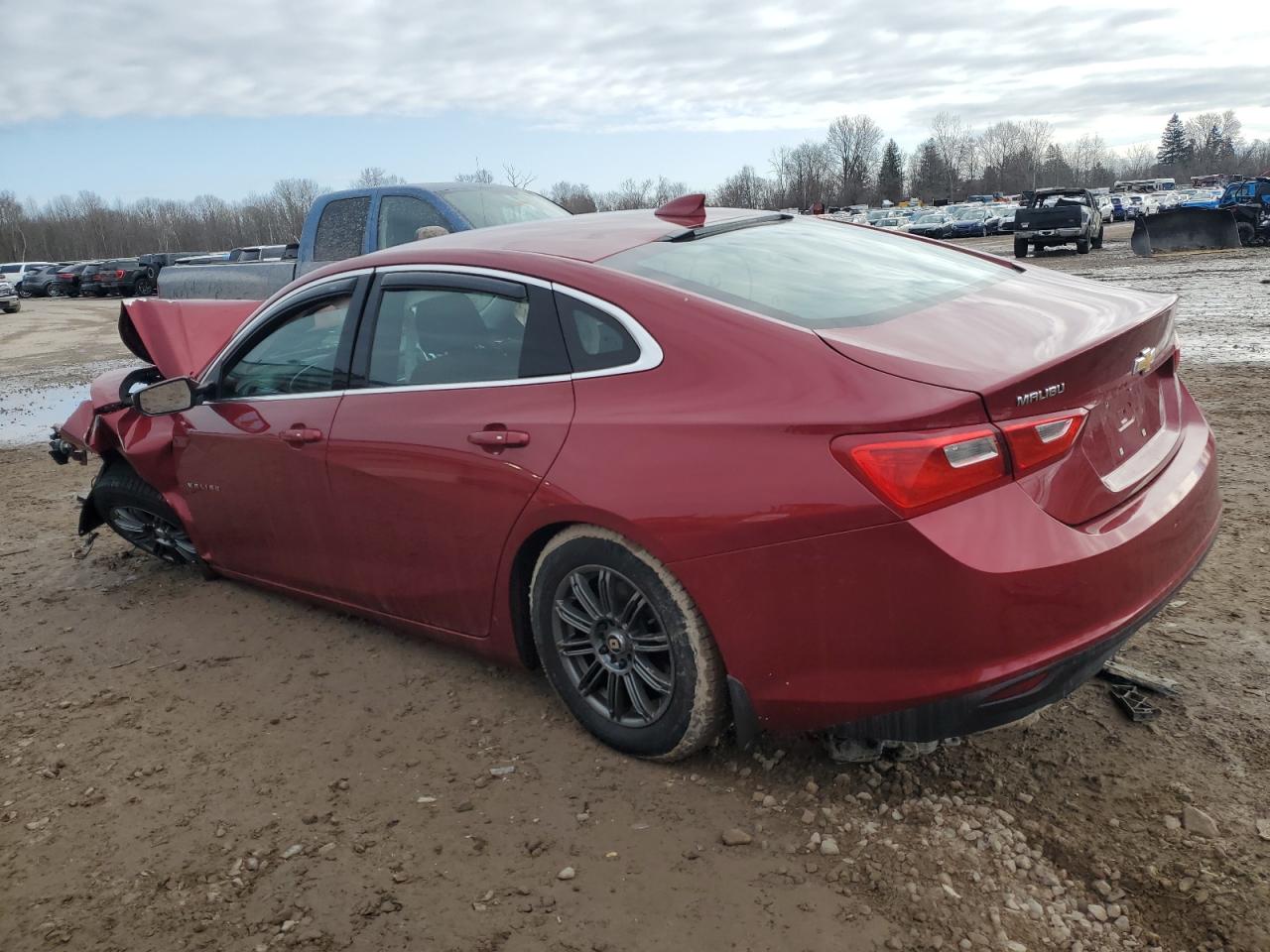 1G1ZE5STXHF263045 2017 Chevrolet Malibu Lt