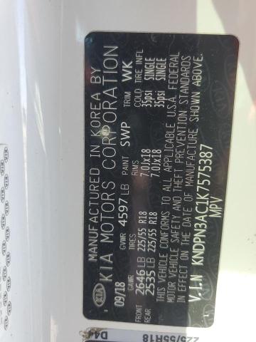2019 KIA SPORTAGE E - KNDPN3AC1K7575387