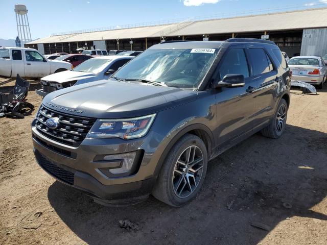 Lot #2505846341 2017 FORD EXPLORER S salvage car