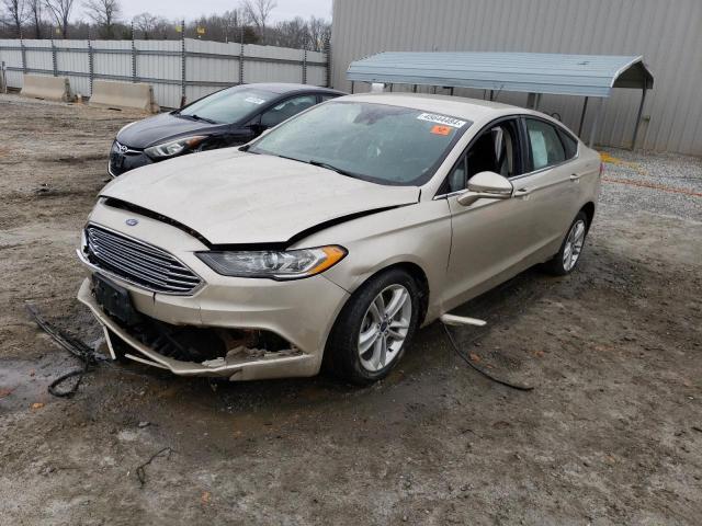 Lot #2438742456 2018 FORD FUSION SE salvage car