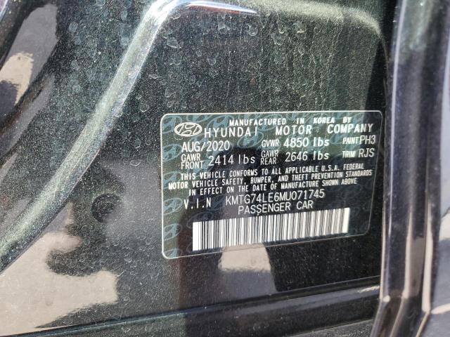 2021 GENESIS G70 KMTG74LE6MU071745