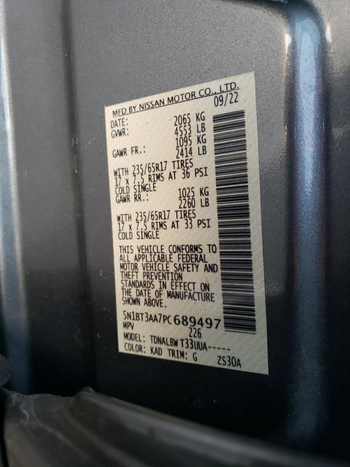 5N1BT3AA7PC689497 NISSAN ROGUE 2023