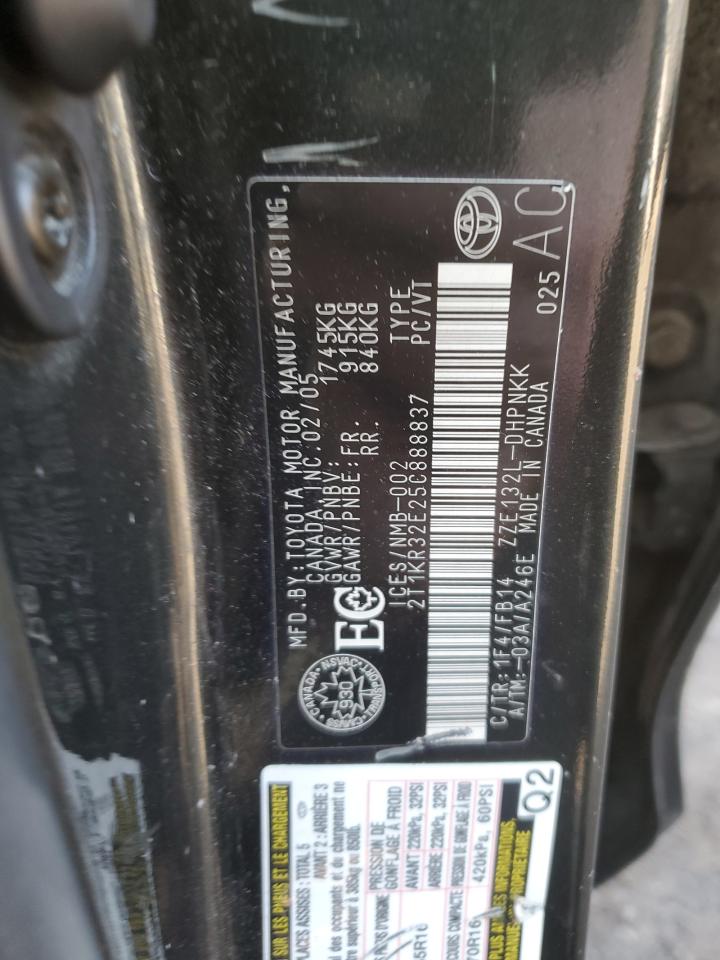 2T1KR32E25C888837 2005 Toyota Corolla Matrix Xr