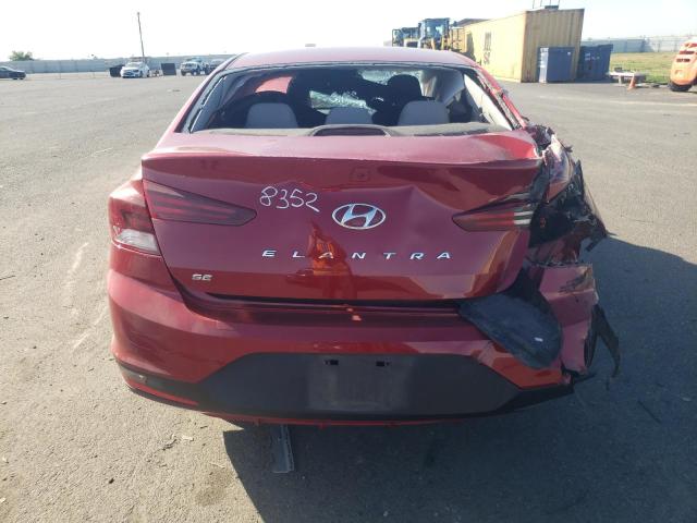 Lot #2505996133 2020 HYUNDAI ELANTRA SE salvage car