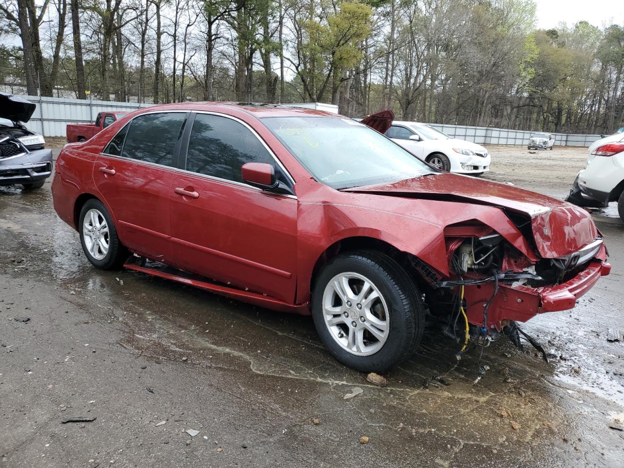 1HGCM56727A109343 2007 Honda Accord Ex