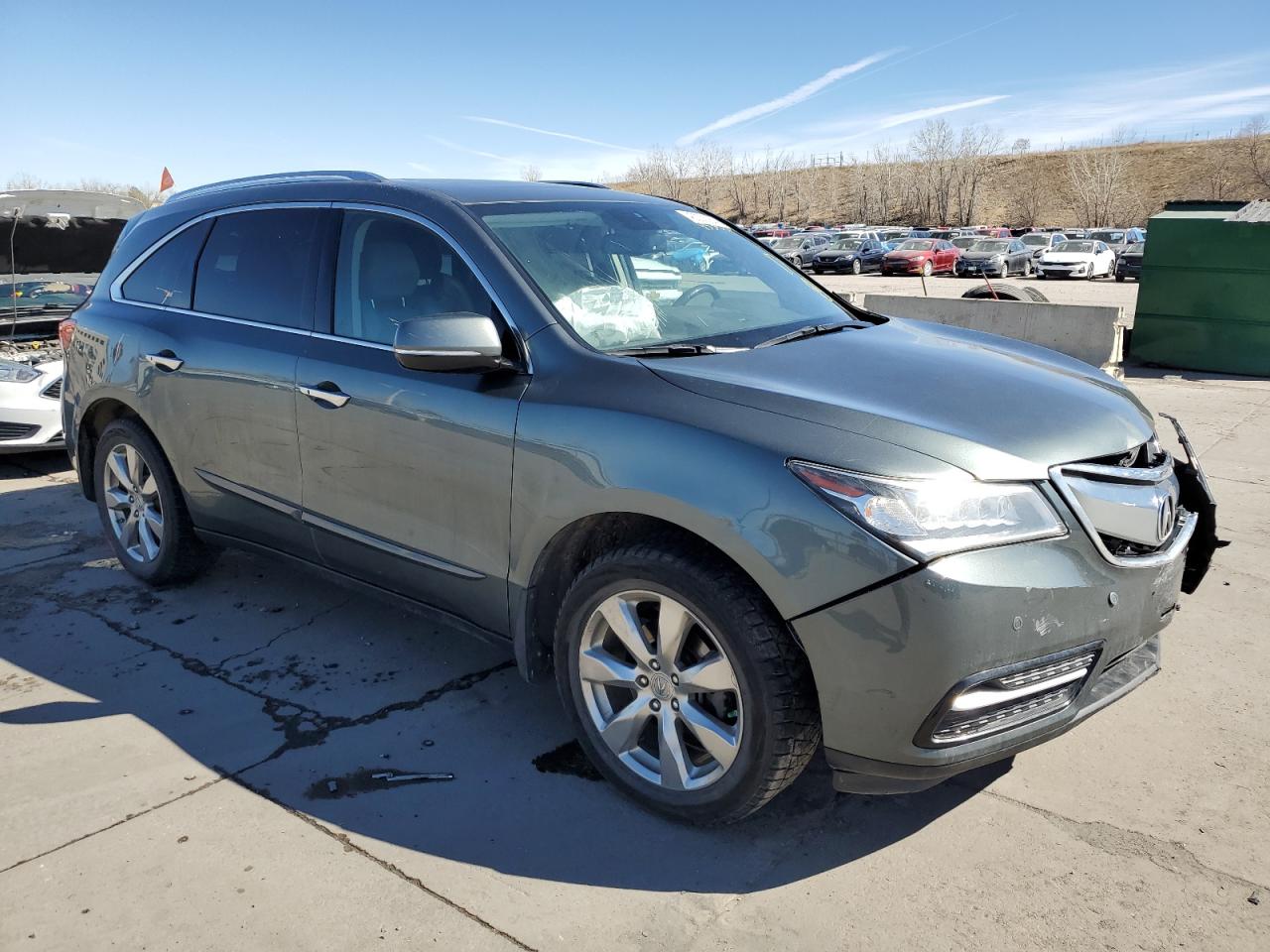 5FRYD4H81EB039406 2014 Acura Mdx Advance