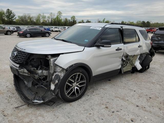 Lot #2457419198 2018 FORD EXPLORER S salvage car