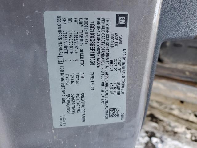 2014 Chevrolet Silverado K2500 Heavy Duty Lt VIN: 1GC1KXC86EF107650 Lot: 44788484