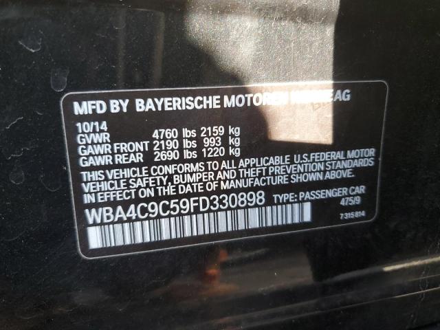 VIN WBA4C9C59FD330898 2015 BMW 4 Series, 428 Xi Gra... no.12