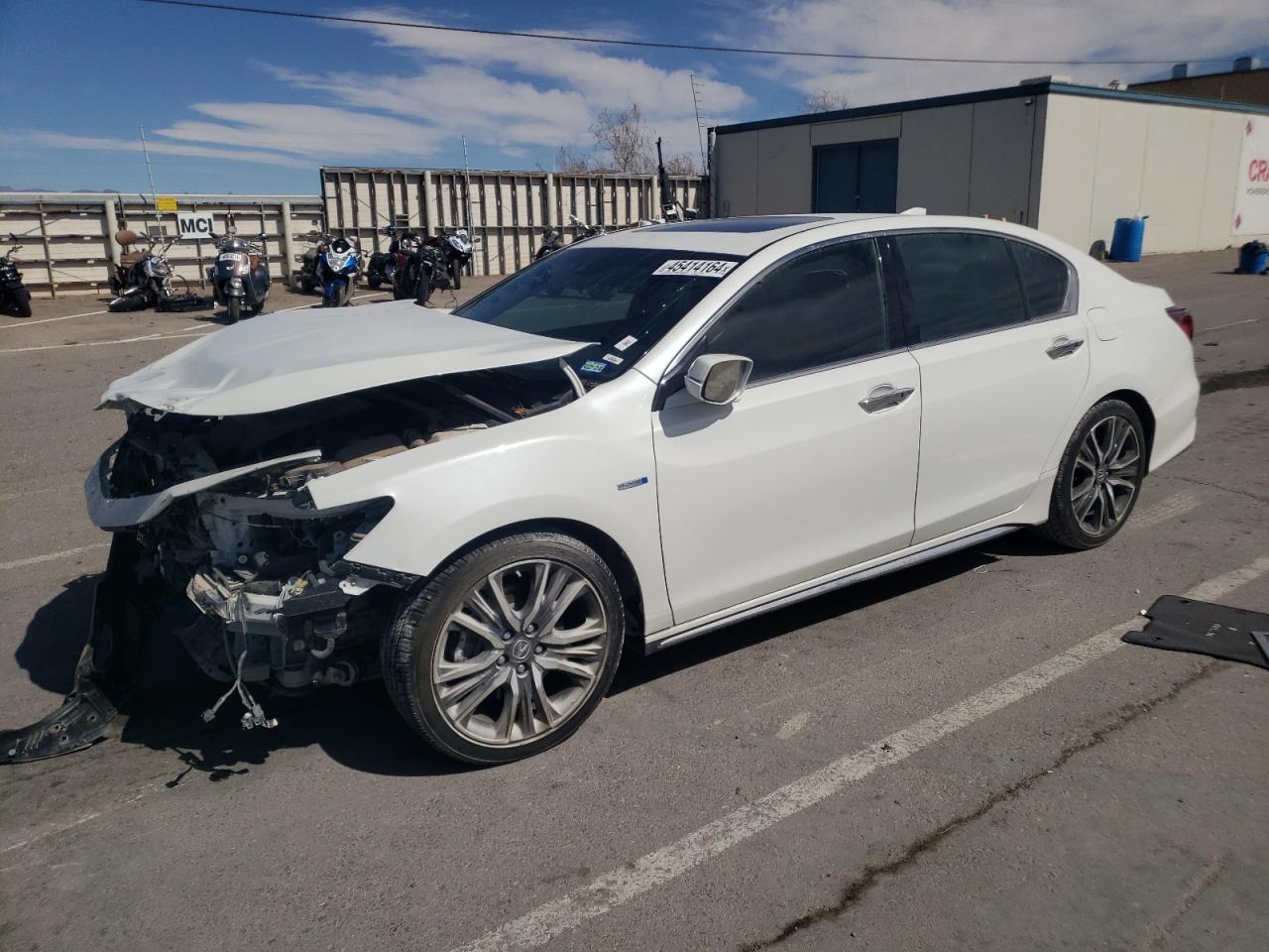 JH4KC2F98KC000314 2019 Acura Rlx Sport Hybrid Advance