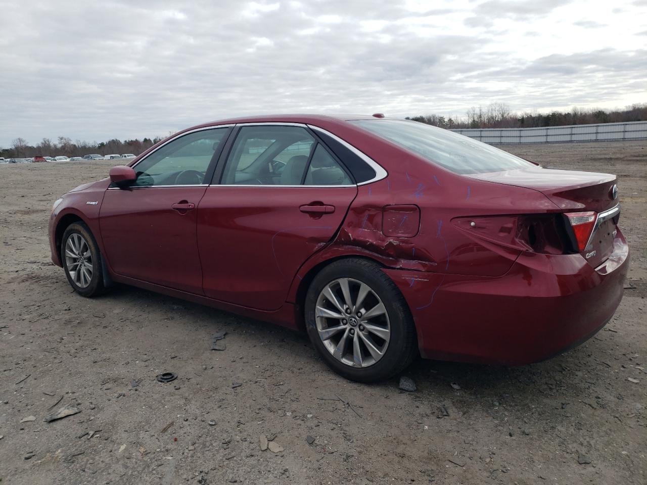 Lot #2838335289 2017 TOYOTA CAMRY HYBR