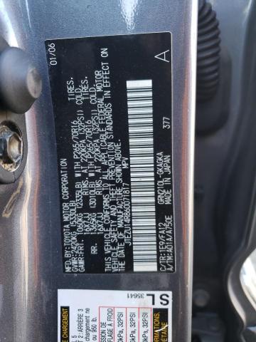 2006 Toyota 4Runner Sr5 VIN: JTEZU14R860071817 Lot: 46722644