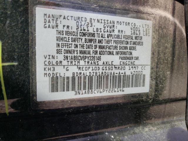 2023 NISSAN SENTRA SV - 3N1AB8CV6PY226146