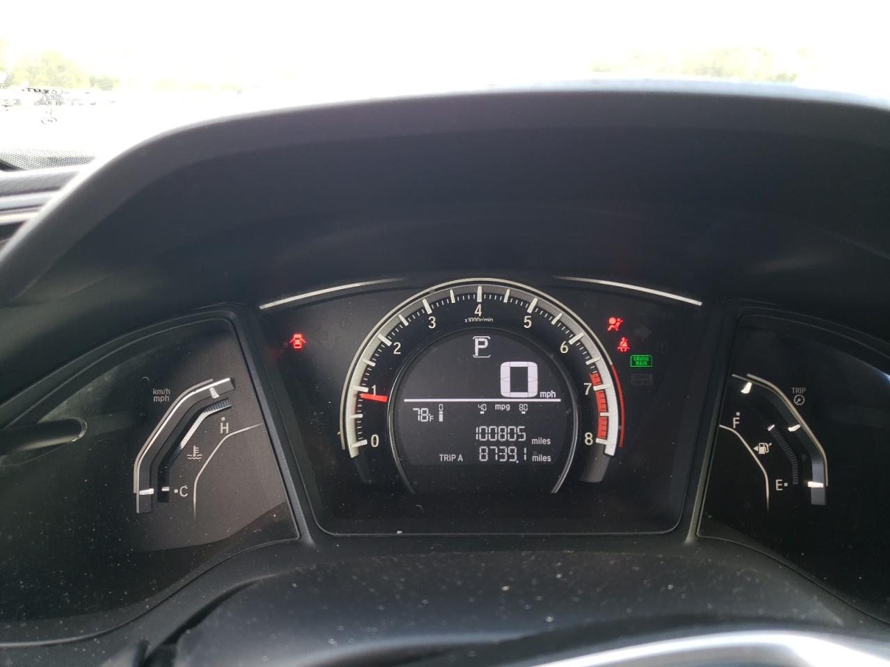 19XFC2F50GE045179 HONDA CIVIC 2016