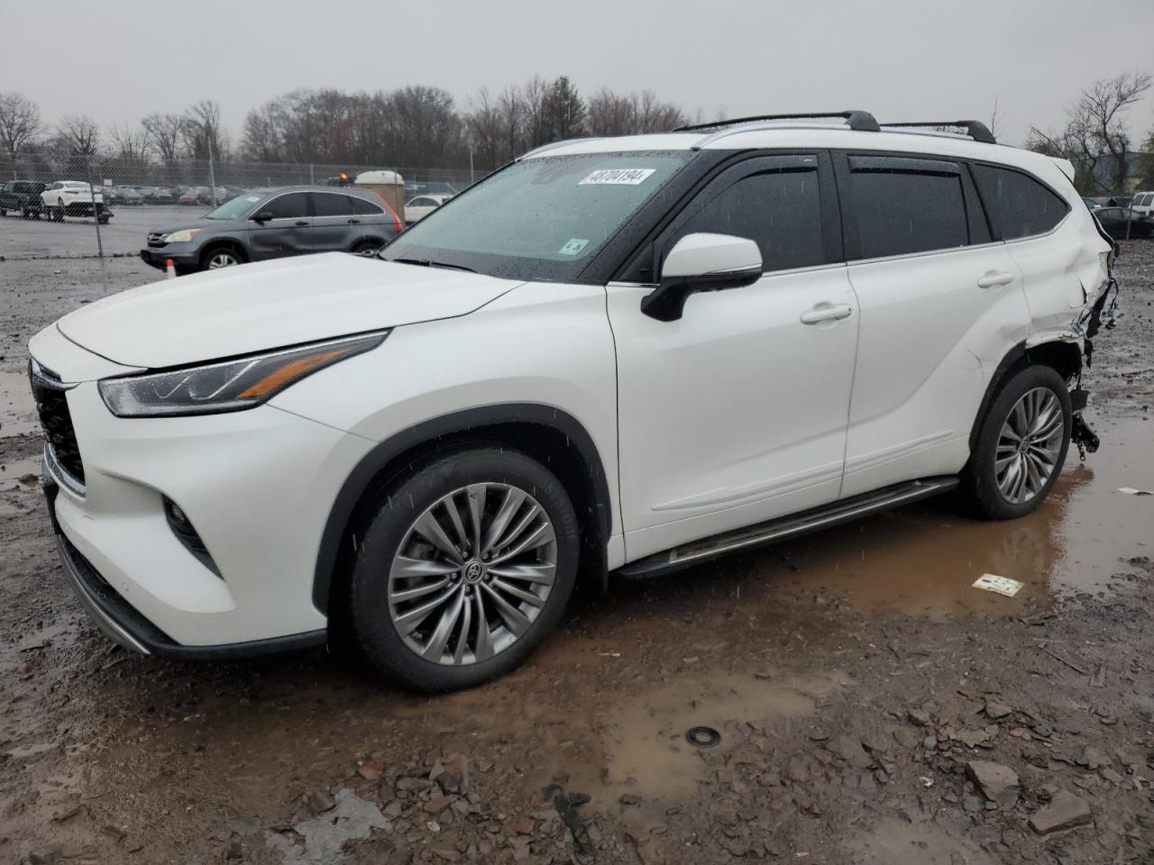 5TDFZRBH1MS105477 TOYOTA HIGHLANDER 2021