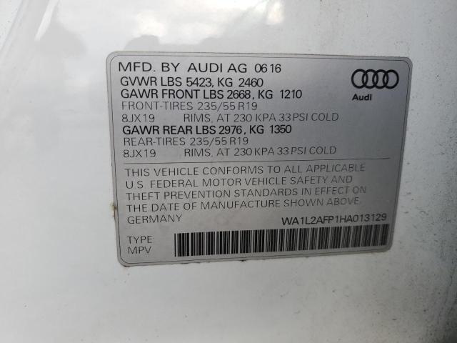 Lot #2422997656 2017 AUDI Q5 PREMIUM salvage car